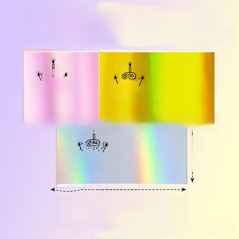 Mini Thermal Holographic Label Paper